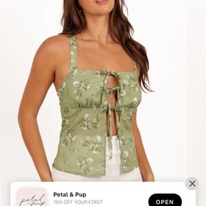 Petal & Pup top